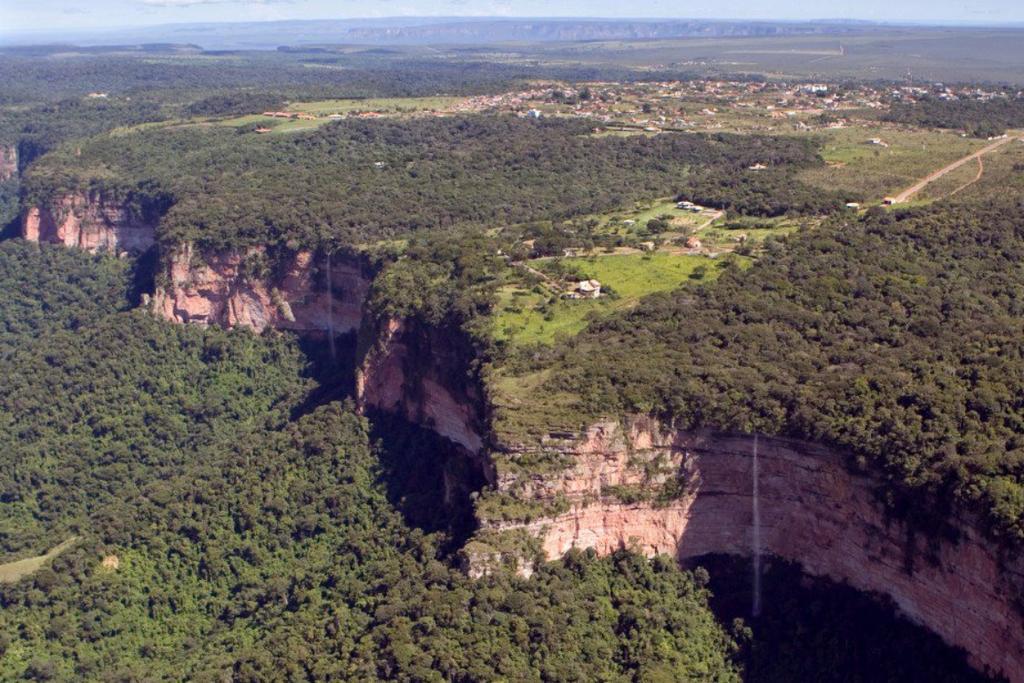 Pousada Vento Sul Hotel Chapada dos Guimaraes Luaran gambar